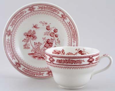 Cup and Saucer jumbo c1950s